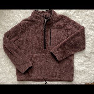PINK Victoria Secret Fleece Quarterzip Jacket